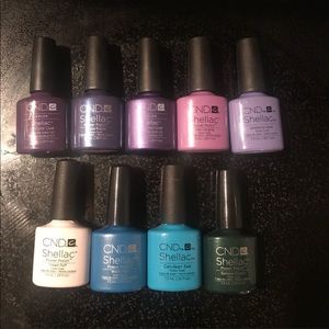 CND Shellac bundle